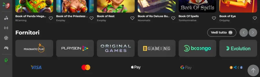 Capo spin casino recensioni